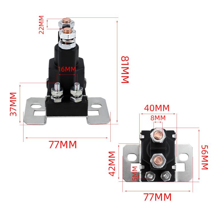 12V DC High Current Quick Start Relay For Cars And Yachts(With 100A Fuse Tube) - Relays by PMC TechLife | Online Shopping South Africa | PMC TechLife | Buy Now Pay Later Mobicred