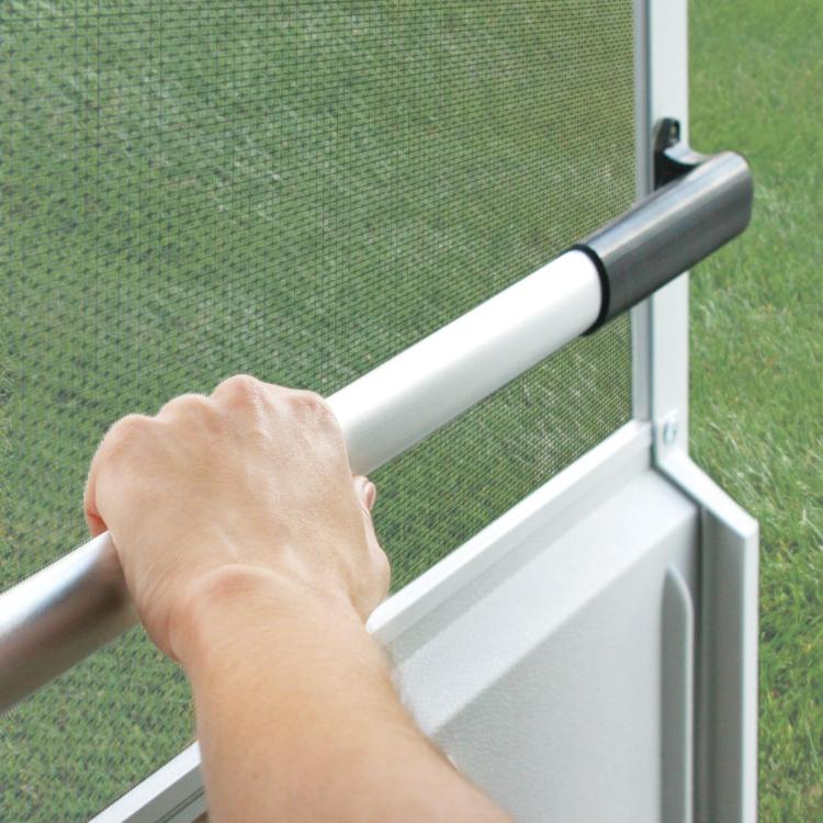 RV Screen Three-section Split Telescopic Rod L-shaped Replacement Handle, Specifications: Left Hand - Door Handles by PMC TechLife | Online Shopping South Africa | PMC TechLife | Buy Now Pay Later Mobicred