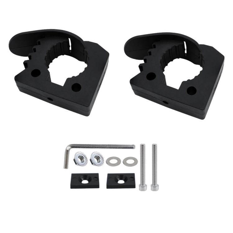 2pcs Quick Installation Clamp Rubber Fixing Buckle For 3-4cm Pipe - Marine Accessories & Parts by PMC TechLife | Online Shopping South Africa | PMC TechLife | Buy Now Pay Later Mobicred