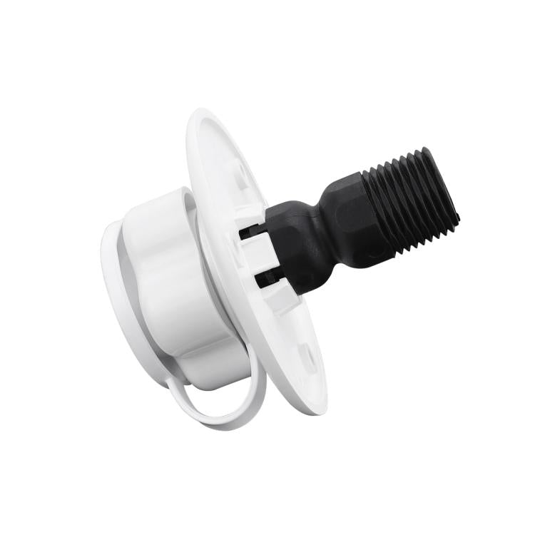 RV Ship Flange Threaded Leak-proof Water Inlet Connector Check Valve, Specifications: White 2 - Marine Accessories & Parts by PMC TechLife | Online Shopping South Africa | PMC TechLife | Buy Now Pay Later Mobicred