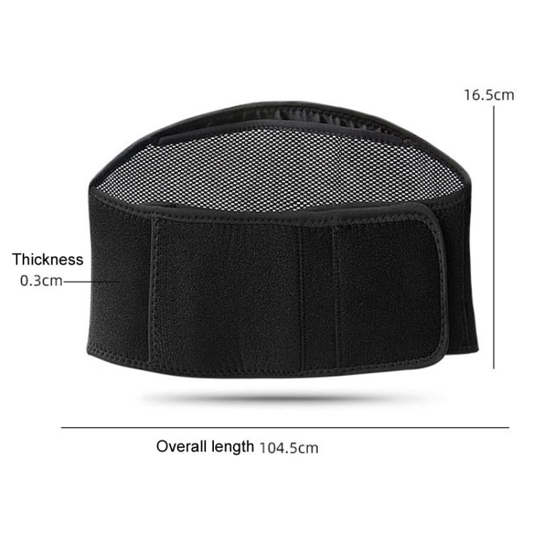 USB Electric Heating Warming Anti-cold Waist Protector Adjustable Sport Support Heat Pad Therapy Waist Belt, Size: Uniform(Black) - free shipping - PMC TechLife - Order now!
