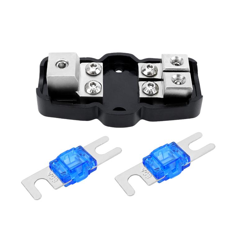 1 Out 2 Ways Car Audio Power Fuse Holder Car Fuse Distribution Block, Specifications: CP-5175 With Accessories - Fuse by PMC TechLife | Online Shopping South Africa | PMC TechLife | Buy Now Pay Later Mobicred