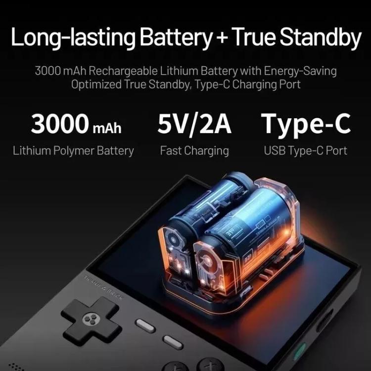 TRIMUI BRICK Open Source Pocket Console Portable Wireless Bluetooth HD Retro Arcade, Size: Standard No Card(Red) - free shipping - PMc TechLife - Order now!