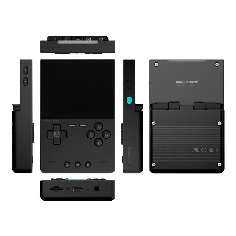 TRIMUI BRICK Open Source Pocket Console Portable Wireless Bluetooth HD Retro Arcade, Size: 128G(Black) - free shipping - PMc TechLife - Order now!