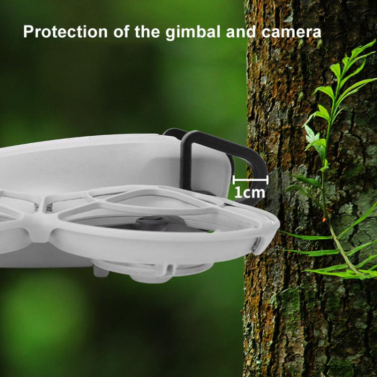 For DJI Neo CQT Impact Protection Cover + Bumper + Folding Stand + Tail Wing 4 In 1 Set(Gray) - free shipping - PMC TechLife - Order now!