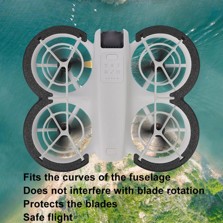For DJI Neo CQT Impact Protection Cover + Bumper + Folding Stand + Tail Wing 4 In 1 Set(Orange) - free shipping - PMC TechLife - Order now!