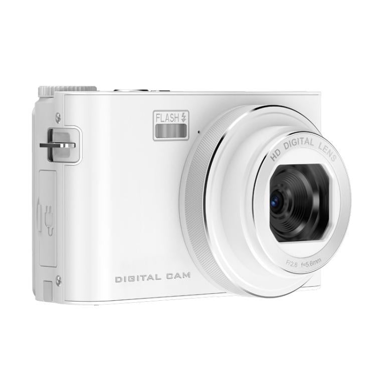 4K HD Touch Screen Digital Micro SLR Camera MP3 DSLR Camcorder 64MP Anti-Shake Vlogging Video Camera(White) - Video Cameras by PMC TechLife | Online Shopping South Africa | PMC TechLife | Buy Now Pay Later Mobicred