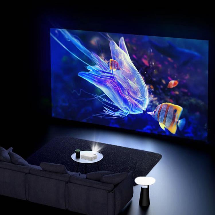 Z01 1080P 5G Bluetooth Projector Android 9.0 System Supports Mirroring Screen AU Plug - LED Projector by PMC TechLife | Online Shopping South Africa | PMC TechLife | Buy Now Pay Later Mobicred