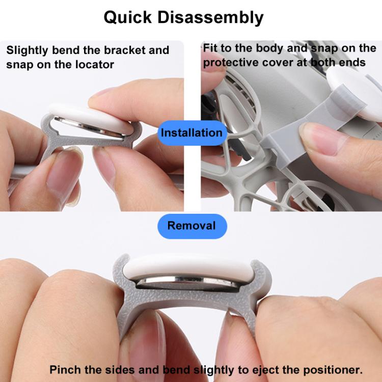 For DJI Neo CQT Mounting Locator Bracket Anti Loss Tracker Fixed Frame - free shipping - PMC TechLife - Order now!