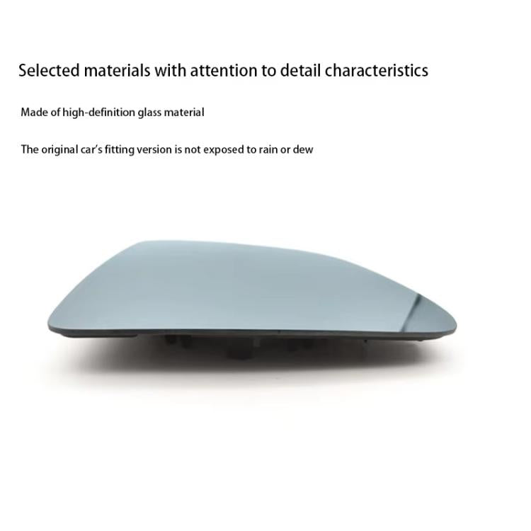 For Tesla Model X Blue Wide Field Of View Anti-glare Rearview Mirror Reversing Lens - Convex Mirror & Accessories by PMC TechLife | Online Shopping South Africa | PMC TechLife | Buy Now Pay Later Mobicred