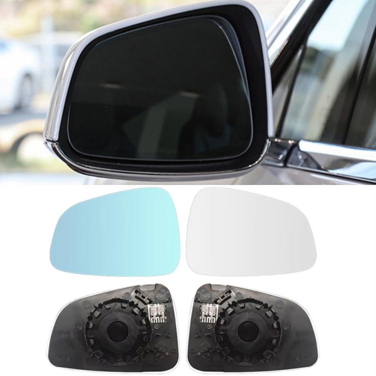 For Tesla Model X White Wide Field Of View Anti-glare Rearview Mirror Reversing Lens - Convex Mirror & Accessories by PMC TechLife | Online Shopping South Africa | PMC TechLife | Buy Now Pay Later Mobicred