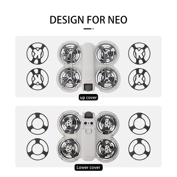 For DJI Neo CQT Drone Landing Scratch Protective Cover Prevent Finger Scratch Protective Cover Accessories, Color: Lower Gray - free shipping - PMC TechLife - Order now!