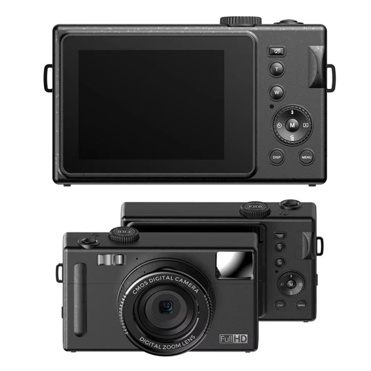 AMKOV CD-R1 24MP HD Pixel Shooting Student Camera 1080P Video Recording CCD Photo Video HD Camera(Black) - free shipping - PMC TechLife - Order now!