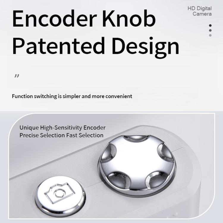 DC03H 2.4-Inch 16X Digital Zoom Electronic Image Stabilization 4K HD Digital Camera(White) - Children Cameras by PMC TechLife | Online Shopping South Africa | PMC TechLife | Buy Now Pay Later Mobicred