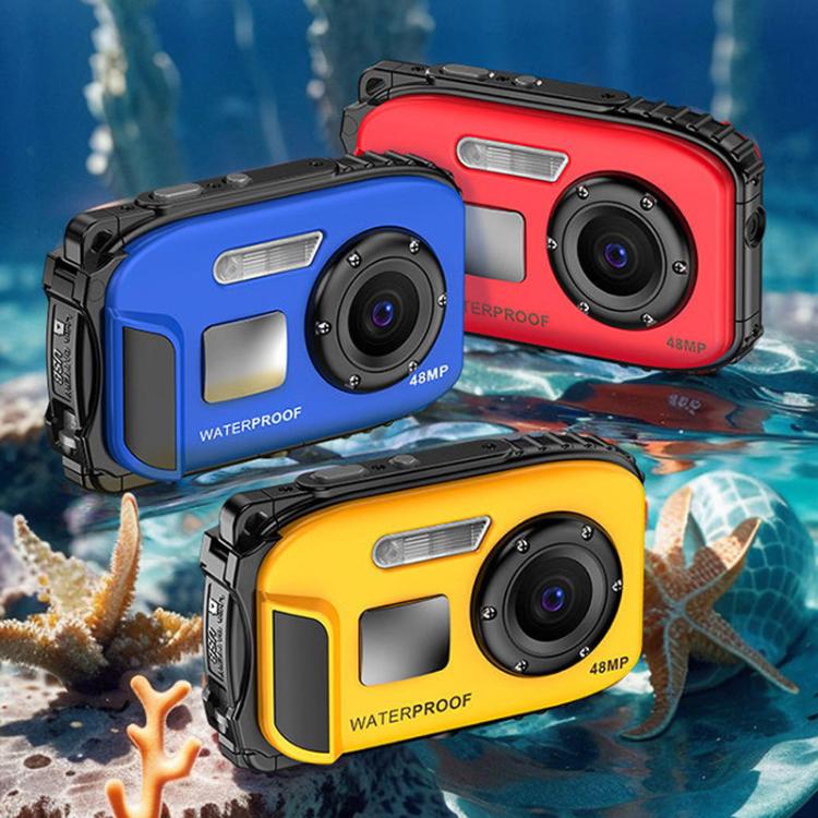 IP68 5m Waterproof Sports Digital Camera Kids Student DV Camera(Blue) - Video Cameras by PMC TechLife | Online Shopping South Africa | PMC TechLife | Buy Now Pay Later Mobicred
