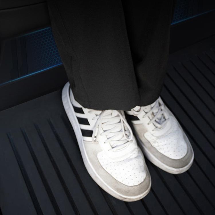 For Tesla Model Y Rear Seat One-Piece Full-Cover Anti-Kick Pads Guard Pad Decoration(4pcs /Set) - Seat Accessories by PMC TechLife | Online Shopping South Africa | PMC TechLife | Buy Now Pay Later Mobicred