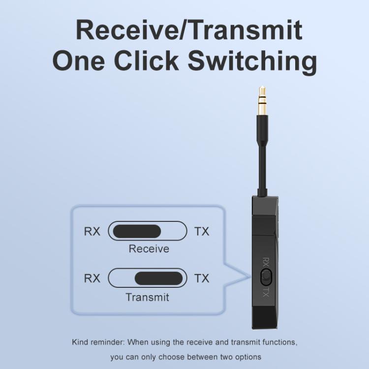 2 In 1 Aux Car Bluetooth 5.4 Audio Receiver Transmitter - free shipping - PMC TechLife - Order now!
