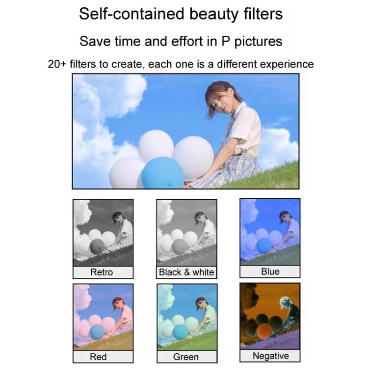 Micro SLR 5X Optical Zoom / 8X Digital Zoom Digital Camera 48MP HD Shooting VCR Photo Camera(Black) - Video Cameras by PMC TechLife | Online Shopping South Africa | PMC TechLife | Buy Now Pay Later Mobicred