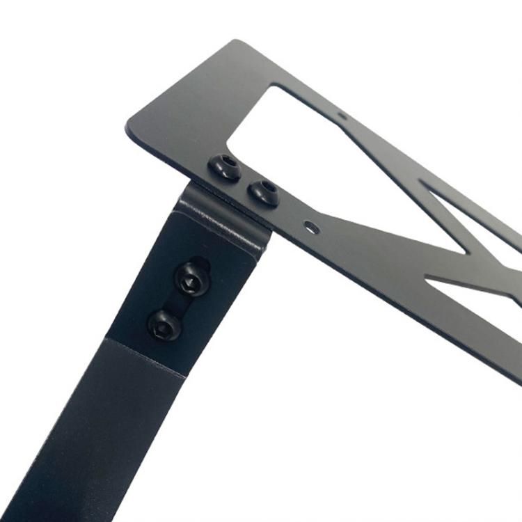 For Tesla Model 3 American Standard License Plate Frame Aluminum Alloy License Plate Bracket - License Plate Covers & Frames by PMC TechLife | Online Shopping South Africa | PMC TechLife | Buy Now Pay Later Mobicred