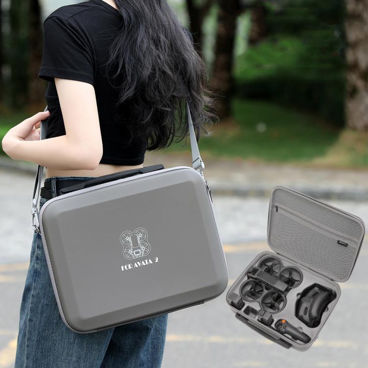 For DJI Avata 2 BKANO Portable Storage Bag Shoulder Crossbody Bag(Black) - free shipping - PMC TechLife - Order now!