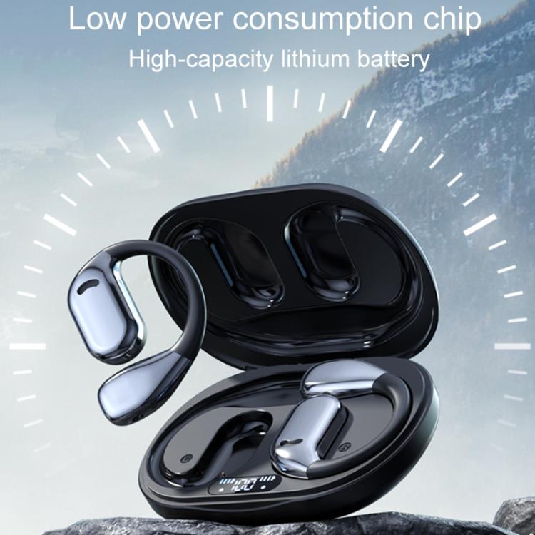 M75 On-Ear AI Intelligent Translation Language Conference Recording Wireless Digital Display Bluetooth Earphone(Pink) -  by PMC TechLife | Online Shopping South Africa | PMC TechLife | Buy Now Pay Later Mobicred