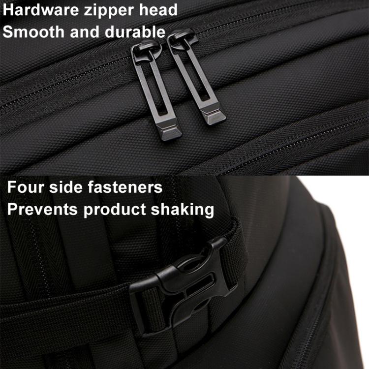 For DJI Air 3  BKANO A3-005 Large Capacity Shoulder Bag Organizer Backpack(Black) - free shipping - PMc TechLife - Order now!