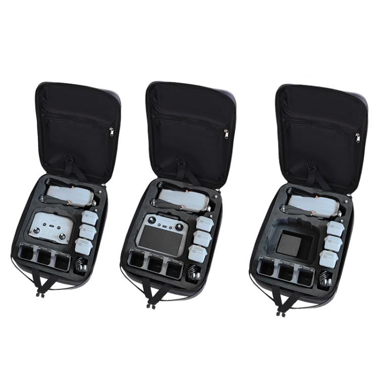 For DJI Air 3S BKANO A3-007 Organizer Backpack Hard-shell Shoulder Bag(Black) - free shipping - PMC TechLife - Order now!