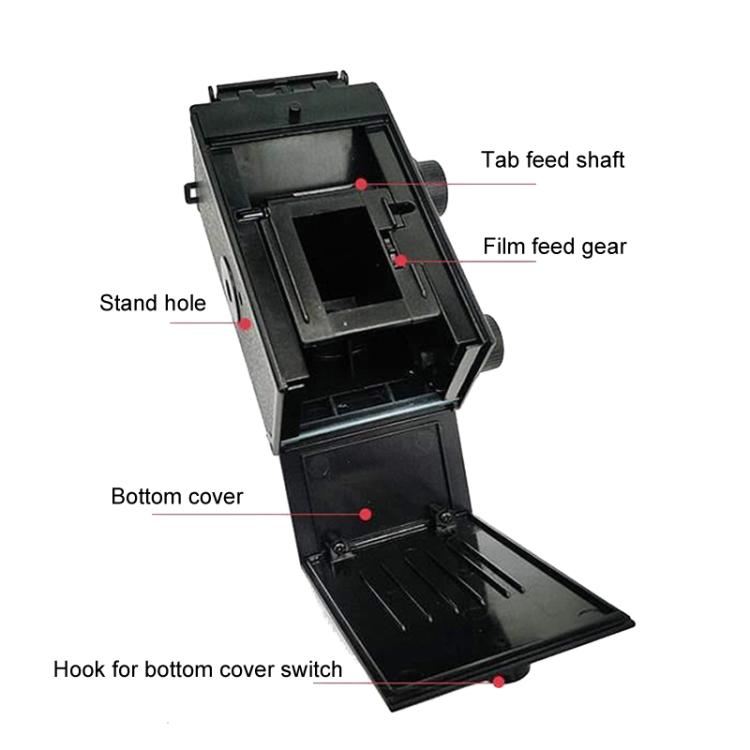 DIY Double Lens Assembly 35mm Film Camera Retro Nostalgic Double Reflection Film Camera(Black) - free shipping - PMC TechLife - Order now!