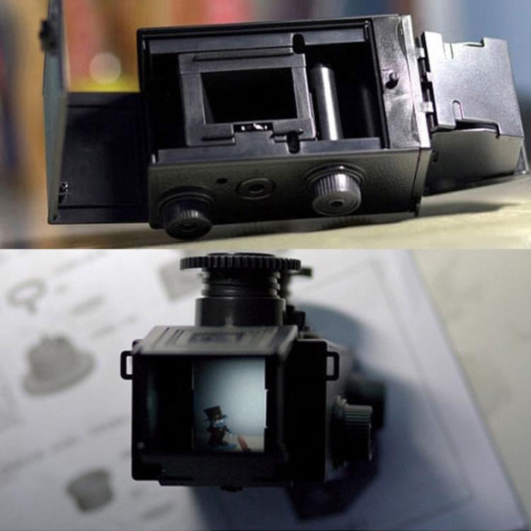 DIY Double Lens Assembly 35mm Film Camera Retro Nostalgic Double Reflection Film Camera(Black) - free shipping - PMC TechLife - Order now!