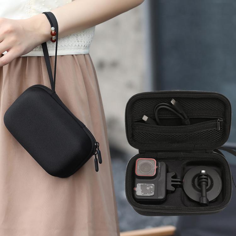 For Insta360 Ace / Ace Pro / Ace Pro 2 BKANO AC-001 Organizer Hard-shell Clutch Bag(Black) - free shipping - PMC TechLife - Order now!