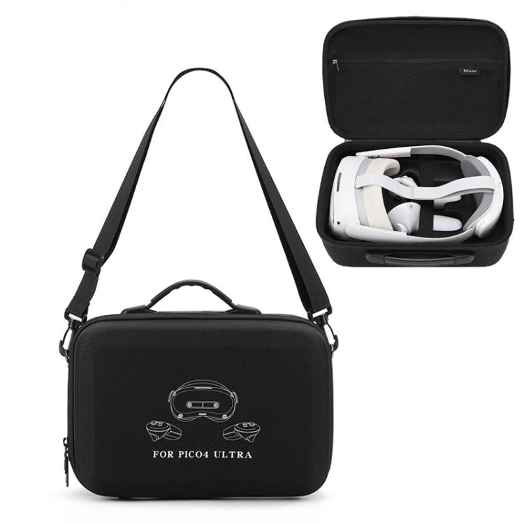 For PICO 4 Ultra BKANO P4U-001 VR Glasses Organizer Handheld Shoulder Bag(Black) - VR Accessories by BKANO | Online Shopping South Africa | PMC TechLife | Buy Now Pay Later Mobicred