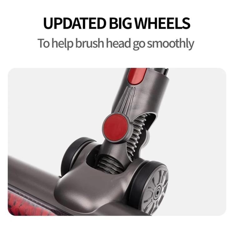 For Dyson V7 / V8 / V10 / V11 / V15 Vacuum Cleaner Floor Brush Carbon Fiber Attachment, Spec: 3pcs /Set - For Dyson Accessories by PMC TechLife | Online Shopping South Africa | PMC TechLife | Buy Now Pay Later Mobicred