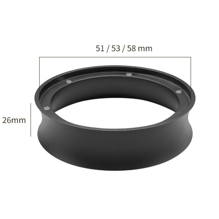 51mm Heightened Coffee Handle Powder Catch Magnetic Ring(Silver) - Coffee Tools by PMc TechLife | Online Shopping South Africa | PMc TechLife | Buy Now Pay Later Mobicred