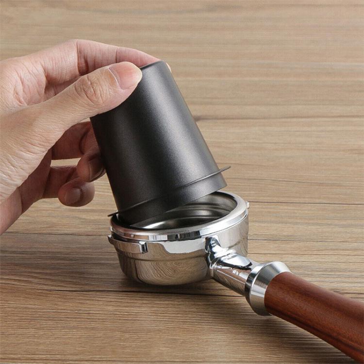 Thickened Coffee Catchers Espresso Machine Handle Catch Tool, Style: 51mm Stainless Steel Mirror - free shipping - PMC TechLife - Order now!