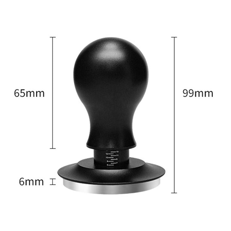 Coffee Constant Pressure Powder Press Adjustable Impact Hammer, Style: Silver Blue Flat Bottom+Round Base(58mm) - free shipping - PMC TechLife - Order now!