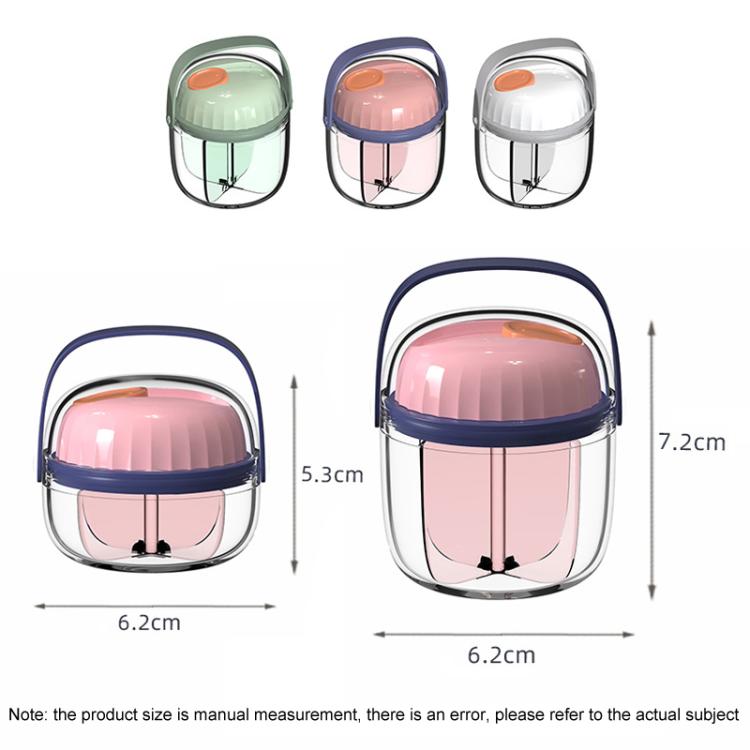 Portable Pill Box Sealed Waterproof Pill Dispenser Drugs Medicine Organizer Dispenser Box, Color: Small Pink - free shipping - PMC TechLife - Order now!