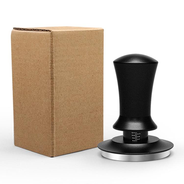 Scale Horizontal Constant Pressure Coffee Grinder Stretching Powder Press Hammer, Style: Silver Blue Flat Bottom(51mm) - free shipping - PMC TechLife - Order now!