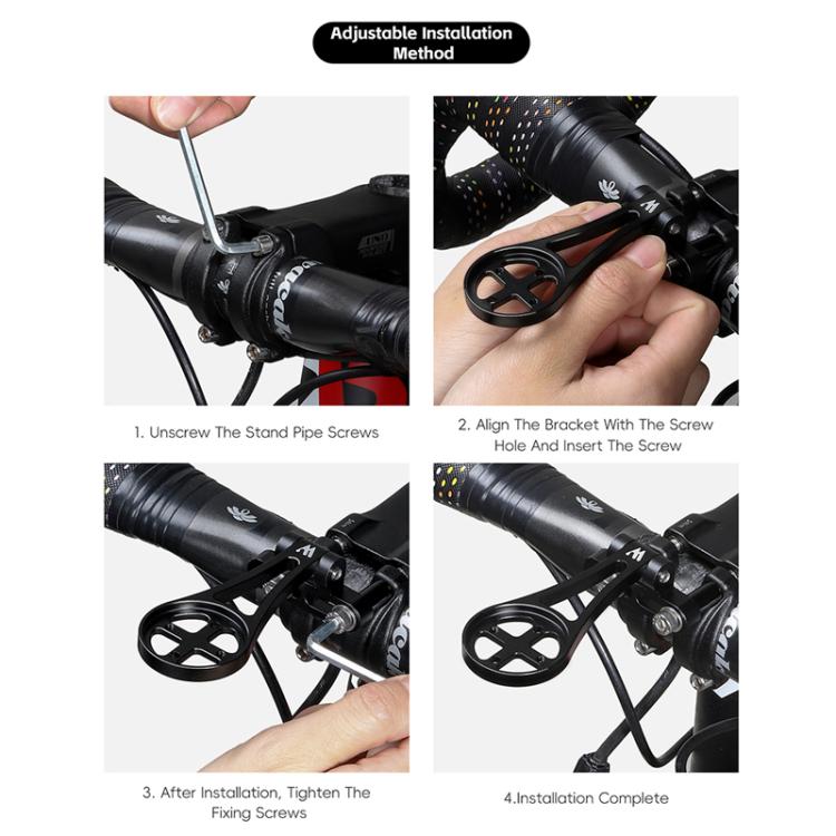WEST BIKING Road Bike Cycling Sports Camera Meter Holder, Style: Adjustable Hollow 401 - free shipping - PMC TechLife - Order now!