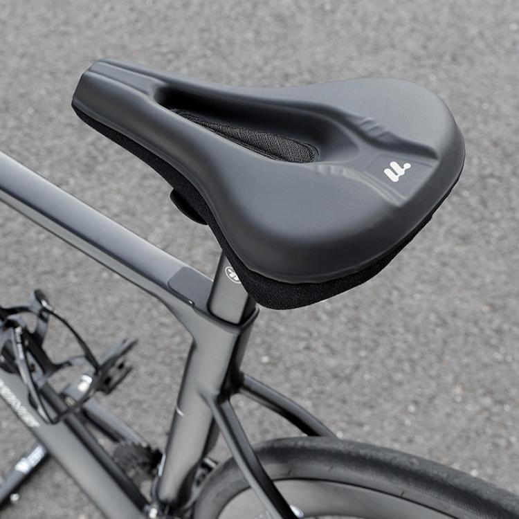 WEST BIKING Bicycle Riding Thickened Sponge PU Leather Soft Seat Cushion Cover(Black) - free shipping - PMC TechLife - Order now!