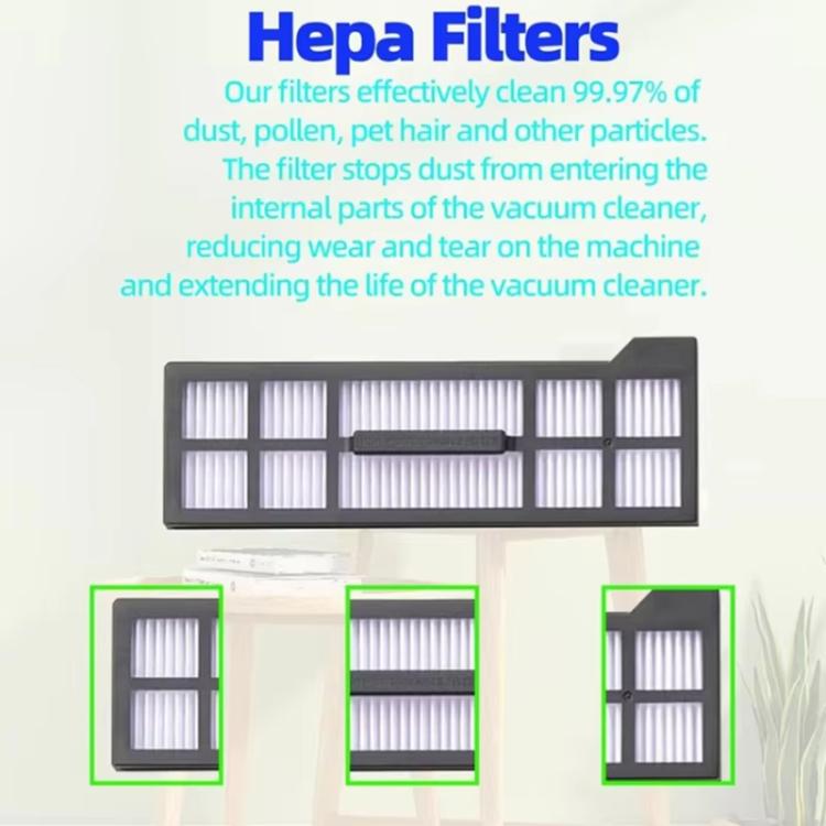 3pcs Filter For Eufy X10 Pro Omni Robot Vacuum Replacement Parts - Other Accessories by PMc TechLife | Online Shopping South Africa | PMc TechLife | Buy Now Pay Later Mobicred