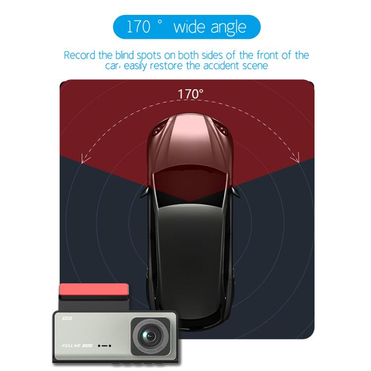 G71 HD 1080P Three-Lens 2.0-Inch Infrared Night Vision Driving Recorder, Spec: No WIFI - Car DVRs by PMc TechLife | Online Shopping South Africa | PMc TechLife | Buy Now Pay Later Mobicred