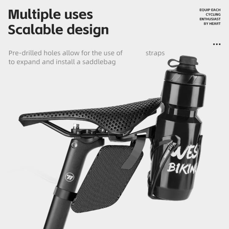WEST BIKING Bicycle Saddle Adapter Extension Bottle Holder(Black) - free shipping - PMC TechLife - Order now!