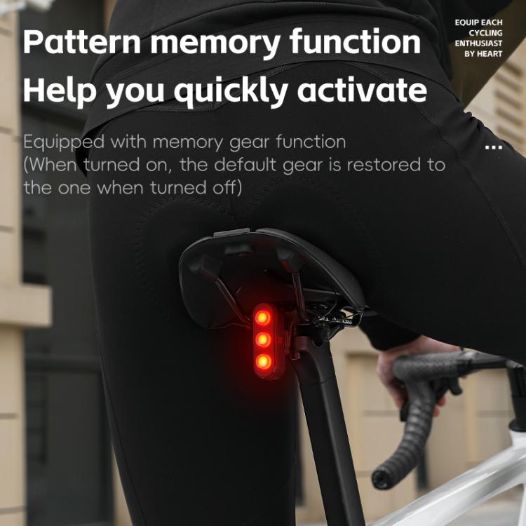 WEST BIKING Bicycle Night Riding Long Endurance Warning Brake Taillight, Style: Square Light Smart - free shipping - PMC TechLife - Order now!