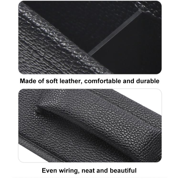 4207 1pair Universal Car Gap Storage Box Interior Decoration Supplies Car Storage Box(Brown) - Stowing Tidying by PMc TechLife | Online Shopping South Africa | PMc TechLife | Buy Now Pay Later Mobicred