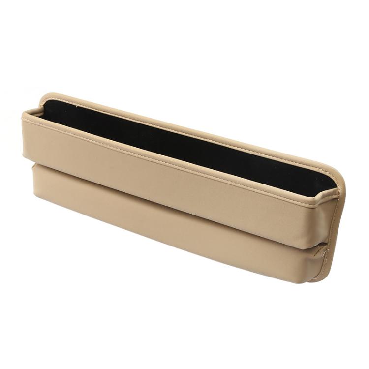 3311 2-in-1 Car Seat Gap Storage Box Gap Plug Strip Car Supplies(Beige) - Stowing Tidying by PMc TechLife | Online Shopping South Africa | PMc TechLife | Buy Now Pay Later Mobicred