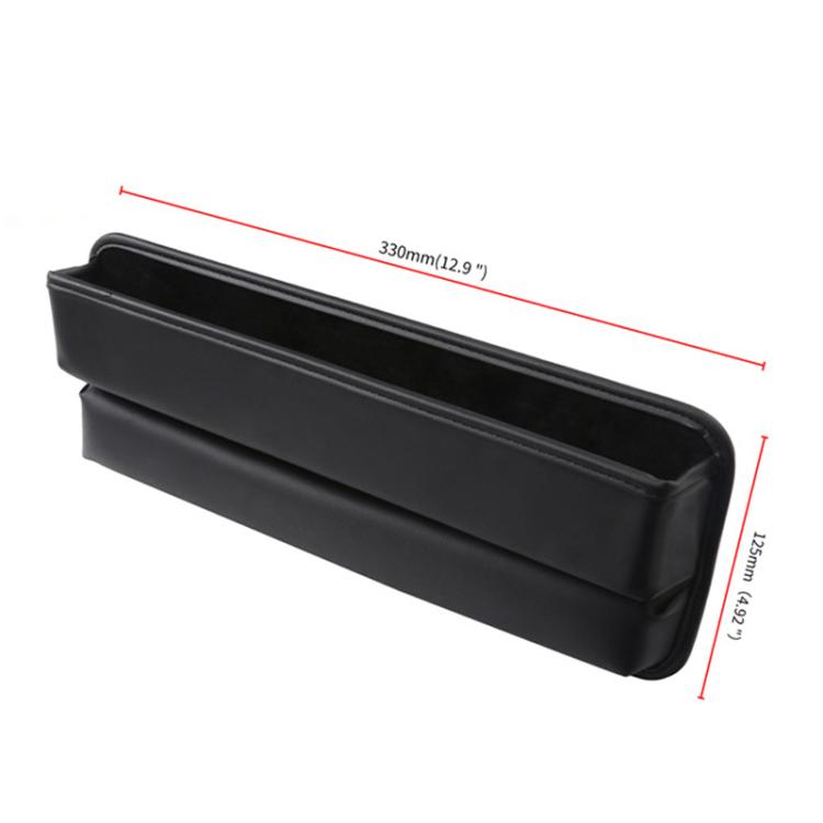 3311 2-in-1 Car Seat Gap Storage Box Gap Plug Strip Car Supplies(Brown) - Stowing Tidying by PMc TechLife | Online Shopping South Africa | PMc TechLife | Buy Now Pay Later Mobicred