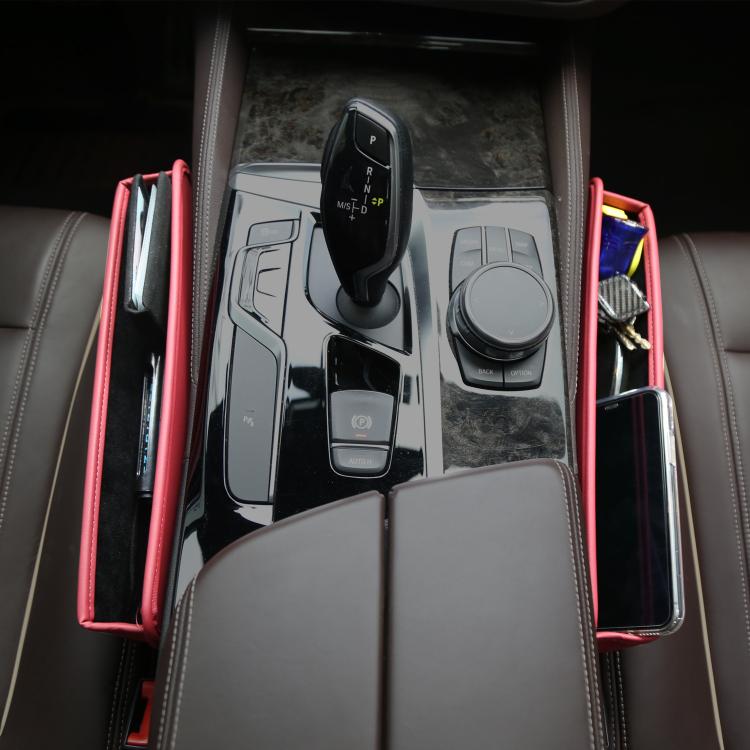 3311 2-in-1 Car Seat Gap Storage Box Gap Plug Strip Car Supplies(Brown) - Stowing Tidying by PMc TechLife | Online Shopping South Africa | PMc TechLife | Buy Now Pay Later Mobicred