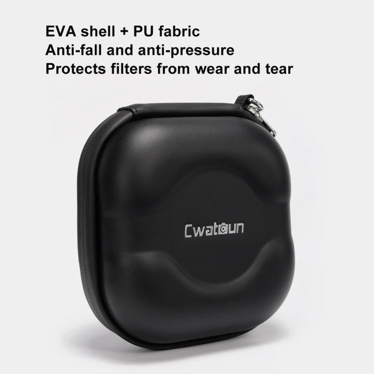 Cwatcun D164 Small Filter Organizer Camera Lens Digital Protection Bag(Black) - free shipping - PMC TechLife - Order now!