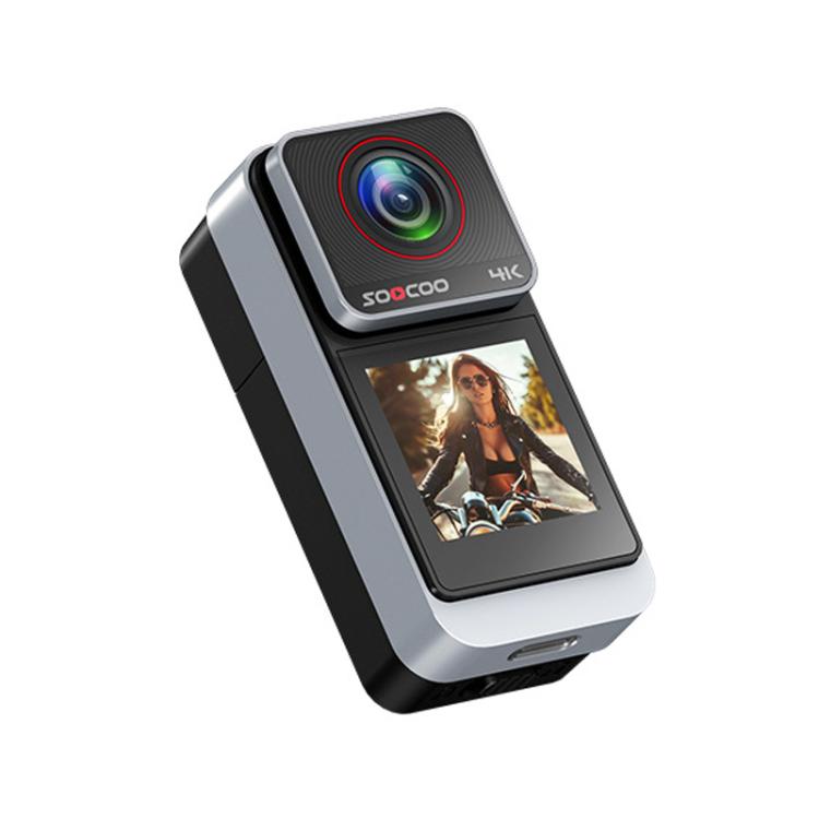 SOOCOO SAW1 With 32G Memory Card 4K HD Anti-Shake Waterproof Motorcycle Riding Recorder Chest Head Mounted Diving Thumb Camera - free shipping - PMC TechLife - Order now!