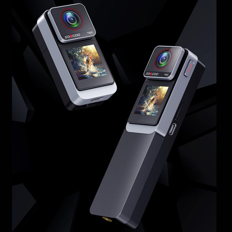 SOOCOO SAW1 With 64G Memory Card 4K HD Anti-Shake Waterproof Motorcycle Riding Recorder Chest Head Mounted Diving Thumb Camera - free shipping - PMC TechLife - Order now!